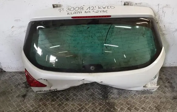 Peugeot 3008 I Rear windscreen/windshield window 