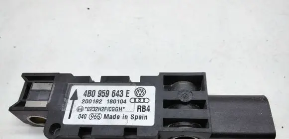 Audi A8 S8 D3 4E Airbag deployment crash/impact sensor 4B0959643E