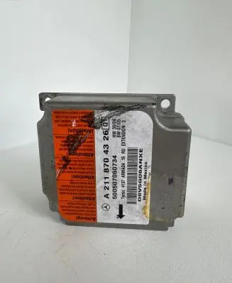 Mercedes-Benz E W211 Airbag control unit/module A2118704326 500507060734 D6V5G06ANXE