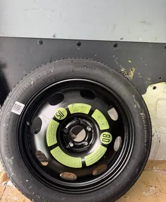 Peugeot 508 R18 spare wheel 