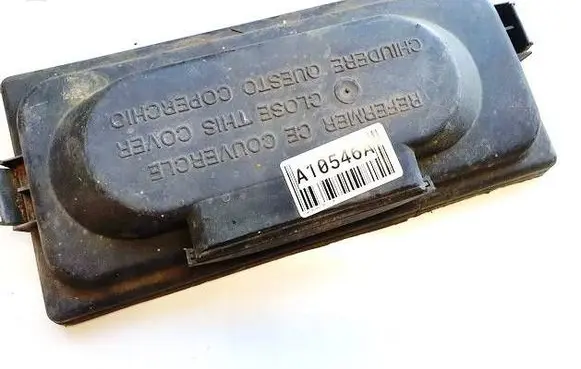 Fuse box cover