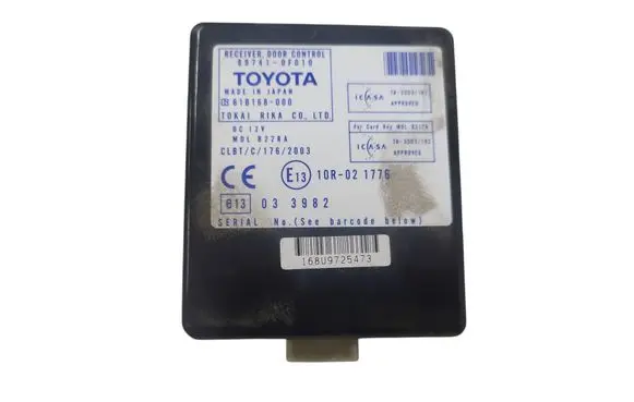 Toyota Corolla Verso AR10 Door control unit/module 897410F010 168U972547 10R021776