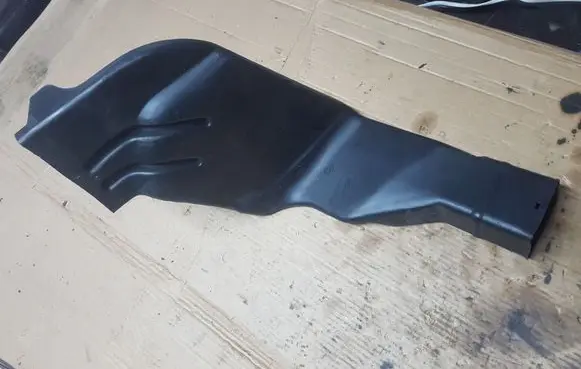 Cabin air duct channel