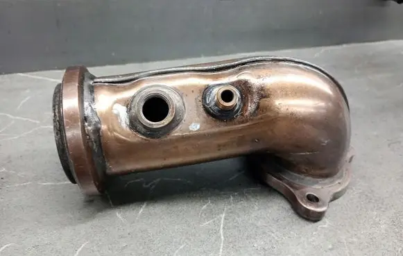 Mercedes-Benz Sprinter W906 Exhaust gas pipe 