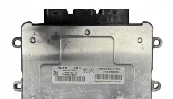 Peugeot 206 Engine control unit/module 9802417580