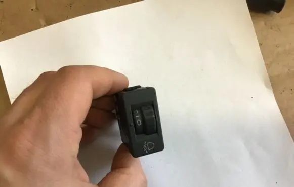 Citroen C4 Grand Picasso Fog light switch 96384422XT