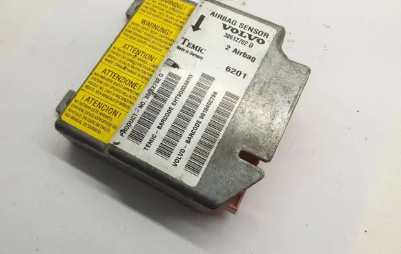 Volvo S40, V40 Airbag control unit/module 30612702D