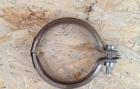 Audi A8 S8 D4 4H Muffler pipe connector clamp 