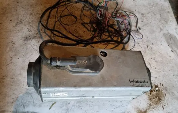 Fiat Ducato Auxiliary pre-heater (Webasto) 