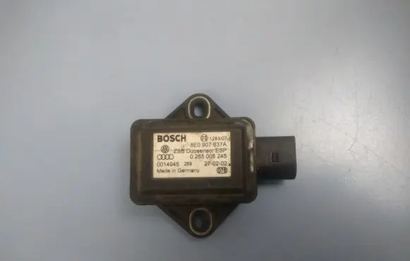 Audi A6 S6 C5 4B ESP acceleration yaw rate sensor 8E0907637A 0265005245
