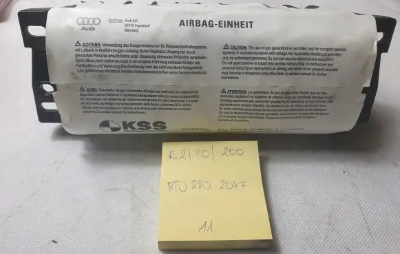Audi A4 S4 B8 8K Passenger airbag 8T0880204F 8e0880204