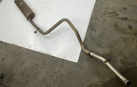Fiat Fiorino Muffler/silencer 