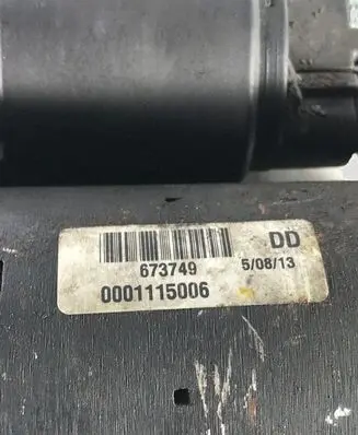 Mercedes-Benz CLK A209 C209 Starter motor 0001115006 673749 50813