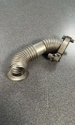 Opel Astra H EGR valve line/pipe/hose 55202704 05851405