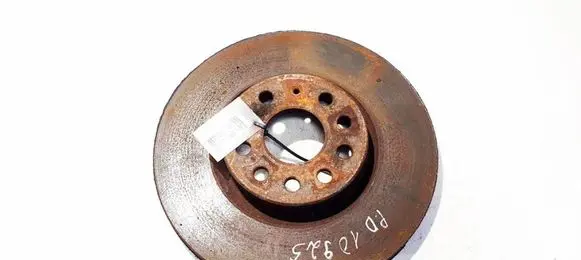 Skoda Superb B6 (3T) Front brake disc VENTILIUOJAMAS