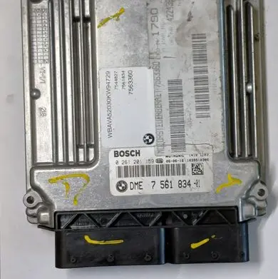 BMW 3 E90 E91 Engine control unit/module 7561834 0261201159