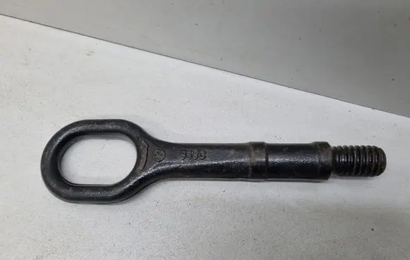 Towing hook eye