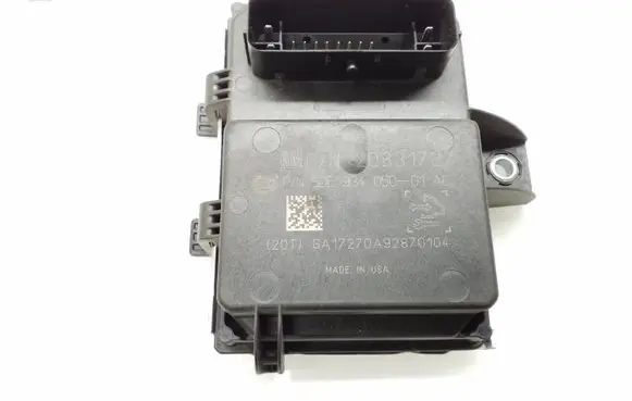 Opel Astra J Fuel injection pump control unit/module 20831727