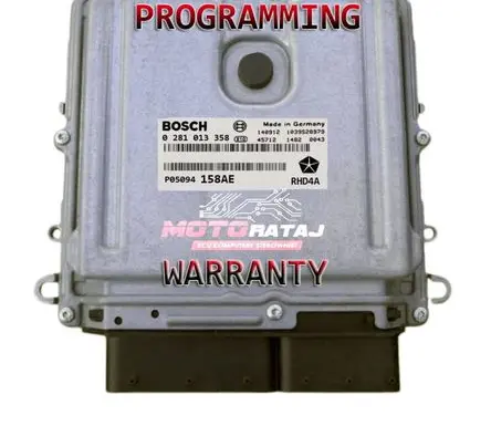 Jeep Wrangler Engine control unit/module P05094158AE 0281013358 1039S28979