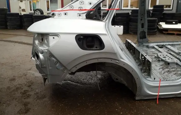 Rear quarter panel