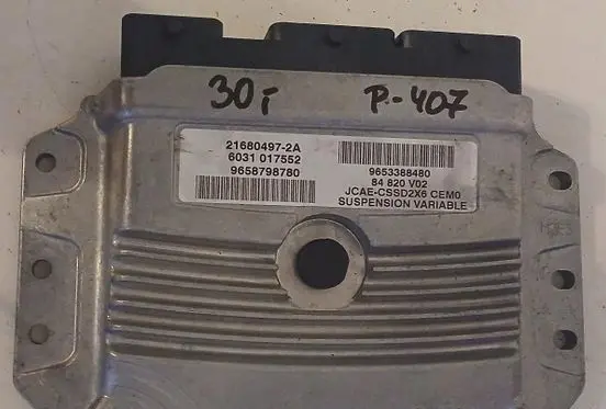 Peugeot 407 Suspension control unit/module 21680497-2A