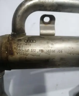 Skoda Octavia Mk2 (1Z) EGR valve cooler 03G131512AD