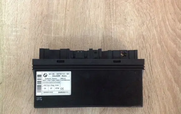 BMW 5 E60 E61 Comfort/convenience module 697871302