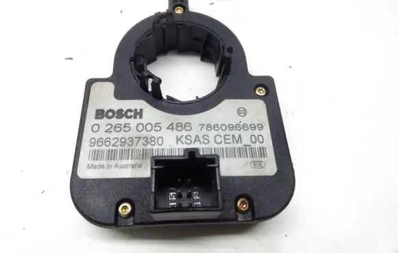 Citroen C4 I Picasso Steering angle sensor 9662937380 786096699 0265005486