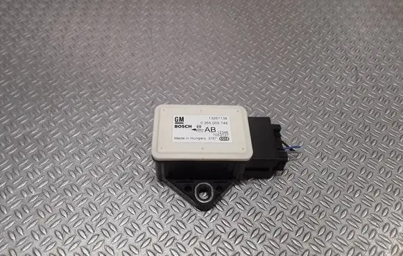 Opel Meriva B ESP acceleration yaw rate sensor 13267138 0265005748