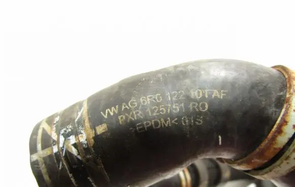 Skoda Fabia Mk2 (5J) Engine coolant pipe/hose 6R0122101AF