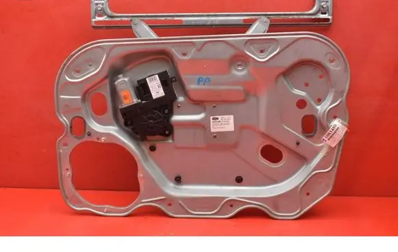 Ford C-MAX I Front door window regulator with motor 7M51R045H16A