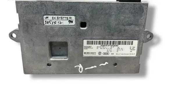 Audi Q7 4L MMI control unit 4E0035729A 4L0910731D
