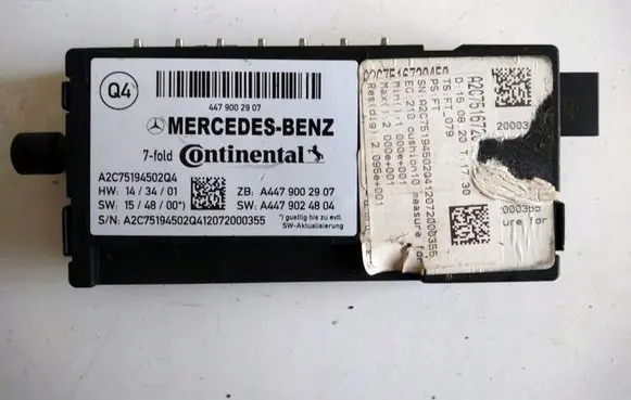 Mercedes-Benz Vito Viano W447 Engine control unit/module A4479002907