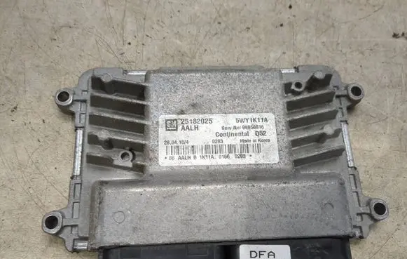 Chevrolet Spark Engine control unit/module 25182025 5WY1K11A 96958816