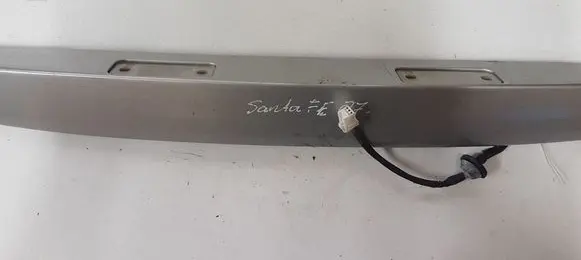Hyundai Santa Fe Trunk door license plate light bar 873112B000