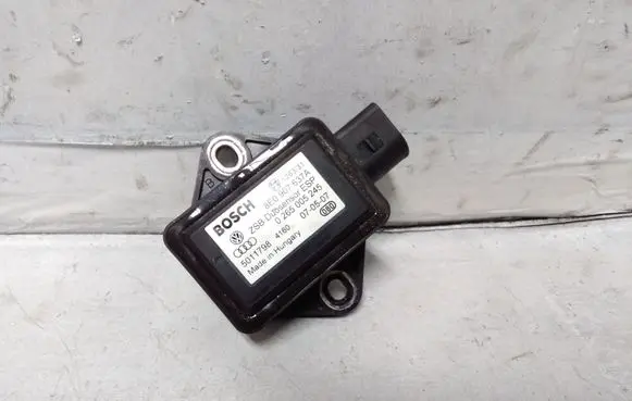 Audi A8 S8 D3 4E ESP acceleration yaw rate sensor 8E0907637A 0265005245 50117984160