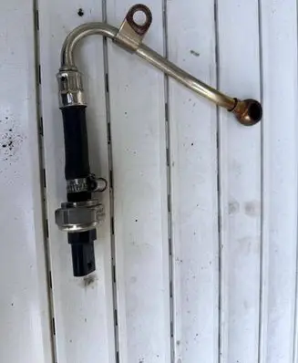 BMW 5 F10 F11 Exhaust gas pressure sensor 8507634