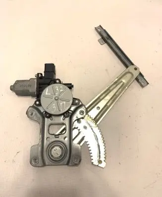 Mitsubishi Lancer X Rear door window regulator with motor