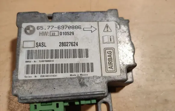 BMW 7 E65 E66 Airbag control unit/module 65776970886