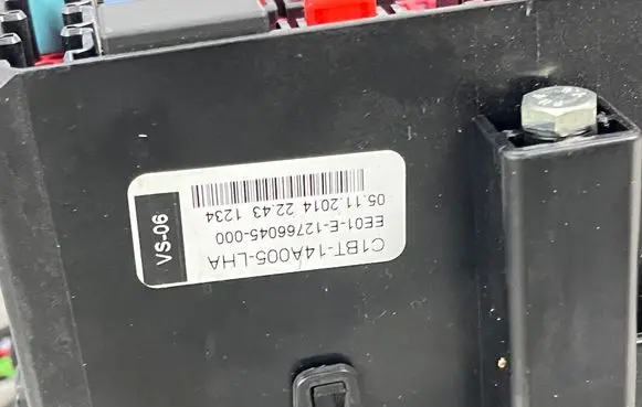 Ford Fiesta Bluetooth control unit module A12896531