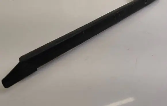 Audi 80 90 B3 Front passenger seat rail trim 191881088