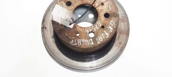 Fiat Ducato Rear brake disc neventiliuojamas