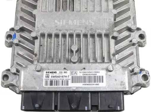 Peugeot 407 Engine control unit/module 9658345080 9655041480 5WS40167HT
