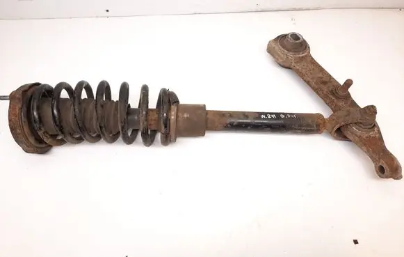 Front shock absorber with coil spring