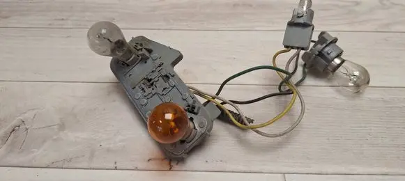 Toyota Yaris Tail light bulb cover holder 