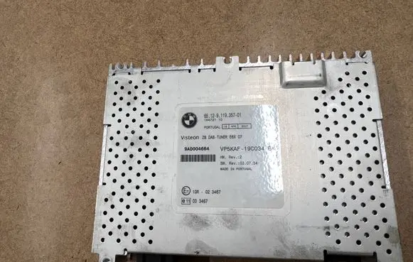 BMW 5 E60 E61 Sound amplifier 65129119357 9119357