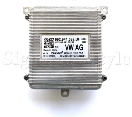 Porsche 992 Headlight ballast module Xenon 992941592BH 992941592BB 992941592B