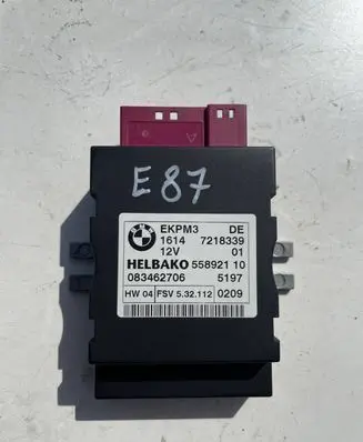 BMW 1 E81 E87 Fuel injection pump control unit/module 7218339 083462706 55892111