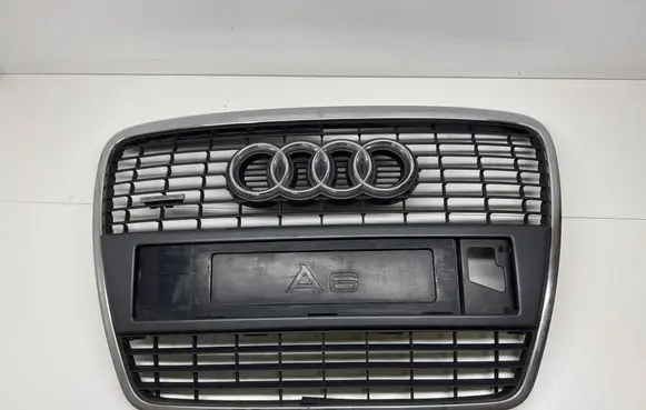 Audi A6 S6 C6 4F Front bumper upper radiator grill 4F0853651