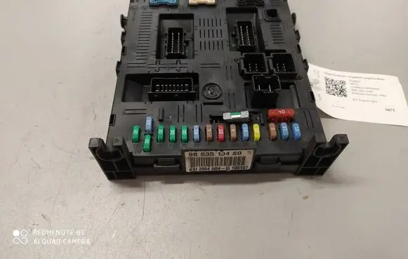 Peugeot 407 Fuse module 216761594 216760315B 281197384A